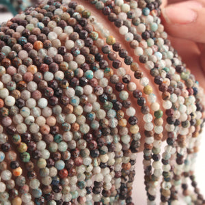 1 Strand Peru Opal Gemstone Balls, Semiprecious Beads Gemstone Faceted  Round Balls-3mm-13 Inches - RB0437 - Tucson Beads