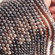 1 Strand Grey Silverite Gemstone Balls, Semiprecious beads Faceted Gemstone Round Balls3mm-13 Inches - RB0433 - Tucson Beads