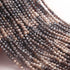 AAA Grey Silverite Micro Faceted 3mm  Beads -RB0433