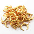 20 Pcs Beautiful Moon Charms Gold Plated Designer Copper Pendant ,Scratch Mat Copper Beads,Jewelry Making 19mmx15mm BulkLot GPC1014
