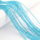 1 Strand Neon Apatite Roundelles - Gemstone Faceted Rondelles - 2mm-4mm -13 Inch BR02636 - Tucson Beads