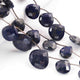 1  Strand Lapis Lazuli Faceted Heart Briolettes - Heart shape Beads - 12mmx12mm-24mmx23mm - 9 Inches BR01936 - Tucson Beads