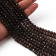1  Long Strand Smoky Faceted Roundells -Round Shape Roundells 5mmx6mm-10.5 Inches BR0779 - Tucson Beads
