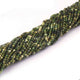 5 Long Strands Ex+++ Quality Shaded Green Opal Micro Faceted Tiny Rondelles - Small Beads 2mm 13 Inches RB227 - Tucson Beads