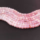 1 Strand Shaded Pink Opal Faceted Briolettes -Cube Shape Briolettes - 7mmx8mm-9mmx8mm - 12 Inches BR01945 - Tucson Beads