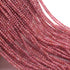 AAA Pink Rutile Micro Faceted 3mm  Beads -RB0430