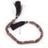 1 Strands  Smoky Quartz Smooth Cube Briolettes - Plain Box Shape Briolettes 5mm-6mm 8 Inches BR2541