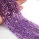 1 Strand Amethyst Faceted Briolettes Assorted Shape Briolettes - 8mmx6mm-5mmx6mm 12.5 Inches BR01238 - Tucson Beads