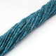 5 Long  Strands Neon Apatite Faceted Rondelles ,  Rondelles Beads 2mm 13 inche RB228 - Tucson Beads