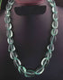 935 ct. 1 Strand Of Genuine Green Fluorite Necklace - Smooth Assorted Beads - Rare & Natural Necklace - Stunning Elegant Necklace SPB0194