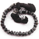 1 Strand Black Onyx  Faceted Briolettes -Twisted Shape  Briolettes  7mm-7 Inches BR2386 - Tucson Beads