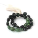 1 Strand Serpentine Faceted   Briolettes -Coin Shape  Briolettes - 8mm  8.5 Inches BR1130 - Tucson Beads