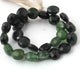 1 Strand Serpentine Faceted   Briolettes -Coin Shape  Briolettes - 8mm  8.5 Inches BR1130 - Tucson Beads