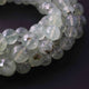 1  Strand Prehnite Faceted Roundels - Round Shape Ball Beads 7mm-10mm - 14.5 Inches BR0761 - Tucson Beads