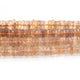 1 Strand Citrine Facected  Heishi Rondelles - Wheel  Roundelles  8mm-9mm 16 Inch BR02695 - Tucson Beads