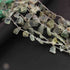 1 Strand Prehnite Faceted Briolettes - Assorted Shape Briolettes -12mmx11mm-23mmx15mm -12.5 Inches BR01953