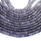 1 Long Strand Iolite Facected  Heishi Rondelles - Wheel  Roundelles  7mm-8mm-16 Inch BR02700 - Tucson Beads