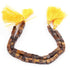 1 Strand Brown Tiger Eye Cube Briolettes - Box Shape Beads 6mm-7mm 8 Inches BR2409