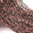AAA Multi Tourmaline Micro Faceted 2mm  Beads - RB0466