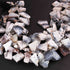 1 Strand Dendrite Opal Faceted Briolettes - Fancy Shape Briolettes -17mmx13mm-30mmx21mm -8 Inches BR01974
