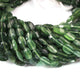 1  Long Strand Seraphinite Faceted Briolettes -Oval Shape Briolettes -7mmx5mm-12mmx7mm-14 Inches BR01981 - Tucson Beads