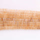 1 Strand Citrine Facected  Heishi Rondelles - Wheel  Roundelles  7mm-10mm 16 Inch BR02671 - Tucson Beads