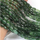 1  Long Strand Seraphinite Faceted Briolettes -Oval Shape Briolettes -7mmx5mm-12mmx7mm-14 Inches BR01981 - Tucson Beads