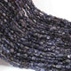 1 Strand Iolite Smooth Oval Shape Briolettes  - Smooth Briolettes 5mmx4mm-10mmx4mm -12.5 Inches  BR01983 - Tucson Beads