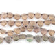 1 Strands Multi Fluorite Faceted  Briolettes - Fancy Shape Briolettes 9mx8mm-15mmx10mm  8.5 Inches BR2285 - Tucson Beads