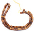 1 Long  Strand Brown Tiger Eye Cube Briolettes - Box Shape Beads 5mm-16  Inches BR2358