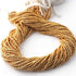 5 Strands AAA Quality Smooth Ball Beads 24k Gold Plated Ball Shape Beads 2mm 13 Inch Strand GPC236