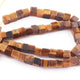 1 Long  Strand Brown Tiger Eye Cube Briolettes - Box Shape Beads 7mm-16  Inches BR2728 - Tucson Beads