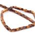 1 Long  Strand Brown Tiger Eye Cube Briolettes - Box Shape Beads 7mm-16  Inches BR2728