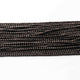10 Strand AAA Quality Copper Beads Oxidized Black Polish On Copper - Round Ball Beads 3mm- 8 Inches Strand GPC241 - Tucson Beads