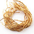10 Strands AAA Quality Gold Plated Designer Copper Tube Beads,Pipe Beads Jewelry Making Supplies, 5mmx6mm 8 inches Bulk Lot GPC247