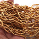 10 Strands AAA Quality Gold Plated Designer Copper Tube Beads,Pipe Beads Jewelry Making Supplies, 6mmx2mm,7 inches Bulk Lot GPC237 - Tucson Beads