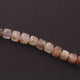 1 Strand Golden Rutile Cubes Briolettes - Golden Rutile Box Shape Beads 8mmx8mm 9 Inches BR1188 - Tucson Beads