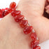 1 Strand  Carnelian Smooth Briolettes -Pear Briolettes 9mmx7mm-13mmx9mm 8 Inches BR522