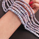 1 Long  Strand Lavender Opal Smooth Roundells  - Round Shape Beads 7mm- 14 Inches BR02702 - Tucson Beads
