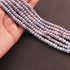 1 Strand Lavender Opal Smooth Rondelles  -  6mm- 14 Inches BR02702