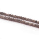2 Long Strands Grey Moonstone Faceted Rondelles - Gray Moonstone Rondelle Beads 5mm 13.5 Inches BR1181 - Tucson Beads