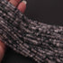 AAA Black Rutile Micro Faceted - 3mm-4mm Beads RB135