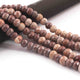 1 Strand Shaded Brown Jasper  Faceted Briolettes - Round Shape Briolette , Jewelry Making Supplies 7mm-8mm 8 Inches BR3944 - Tucson Beads