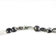 1 Strands Black Rutile Faceted Coin shape  Briolettes, , Black Rutile Briolettes 10mm-12mm 9 Inches BR363 - Tucson Beads