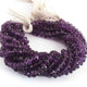 1 Strand Amethyst  Faceted Briolettes - Round Shape Briolette , Jewelry Making Supplies 8mm 10 Inches BR3920 - Tucson Beads