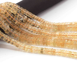 1 Strand Citrine Smooth Briolettes - Wheel Shape Briolette , Jewelry Making Supplies 10mm 13 Inches BR3976 - Tucson Beads