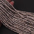 AAA  Dark Silver Pyrite   Micro Faceted 3mm Beads RB144