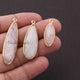 3 Pcs White Rainbow Moonstone Assorted Shape 24k Gold Plated Pendant - 25mmx9mm-42mmx11mm PC815 - Tucson Beads