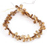 1 Strand Beer Quartz Faceted Briolettes - Pear Shape Briolette , Jewelry Making Supplies 9mmx6mm-7mmx4mm 10 Inches BR3956