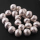 1 Strand Silver Plated Copper Ball Beads, Copper Beads, Copper Ball, Jewelry Making  20mm 8 Inches, GPC005 - Tucson Beads